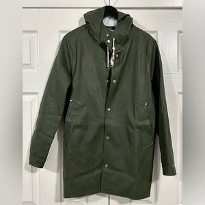 EUC Stutterheim XS Green Raincoat - A classic!